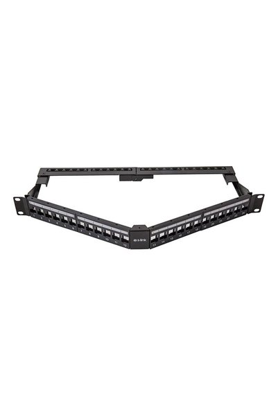 Universal S-Link Sl-P625 24-up Easy Use, Utp Blank V-Shape Patch Panel