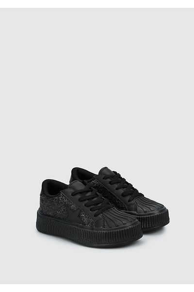 Kiddo Black Girls Sneaker