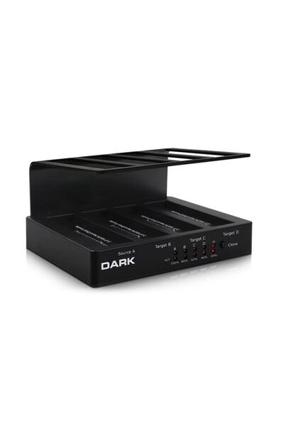 Universal Dark DK-AC-DSD42C D42C USB3.0 محطة القرص المزدوج المستنسخة بدون اتص...