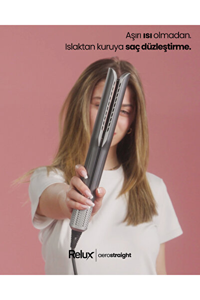 Relux Rhs9000B Aerostraight Air Blown Hair Straightener