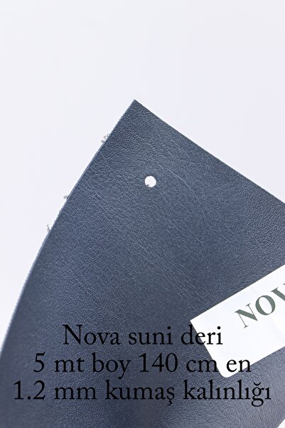 ERDAL DERİCİLİK Nova Τεχνητό δέρμα 5 Mt Μήκος 140 εκ. Πλάτος Σκούρο Μπλε Χρώμα