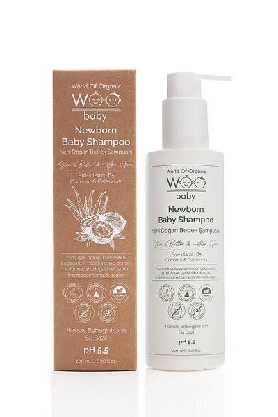 pelly wood baby Newborn Shampoo 200ml
