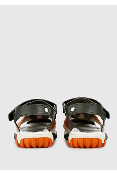 Kiddo Boy's Khaki Flat Sandals