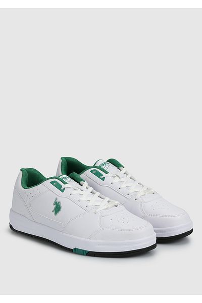 U.S. Polo Assn. Η.Π.Α. Polo Assn. Presto 4PR 101812437   - Λευκά Πράσινα Ανδρικά Αθλητικά Παπούτσια