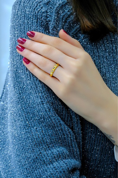 aytekgold Burma Yüzük 14 Ayar