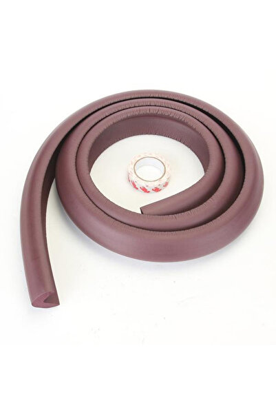 Evokids 3 Pieces Rubber Edge Protector Coffee (6 Meters)