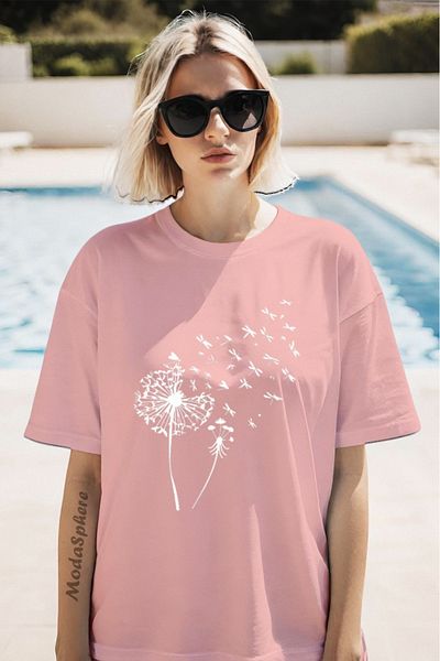 ModaSphere Τυπωμένο Unisex Oversize T-Shirt