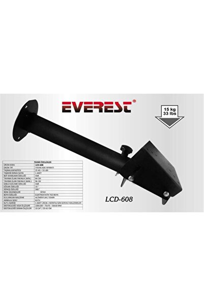 Universal جهاز تعليق السقف للتلفزيون من إيفرست LCD-608 50-50 بوصة 10"-24"