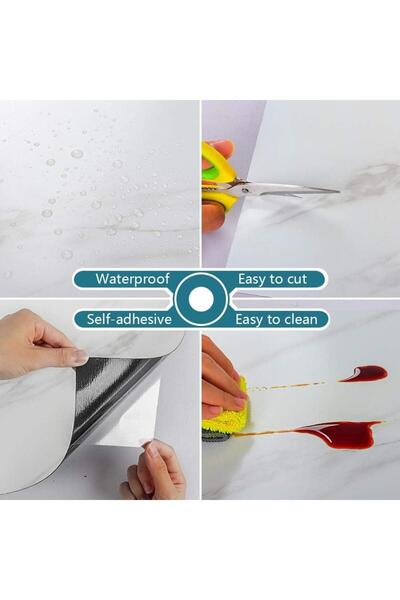 Renkli Duvarlar Kendinden Yapışkanlı 30cmx60cm 1Adet Colored-605 Floor Pvc Yer Zemin Kaplama Paneli Arkası Kauçuklu