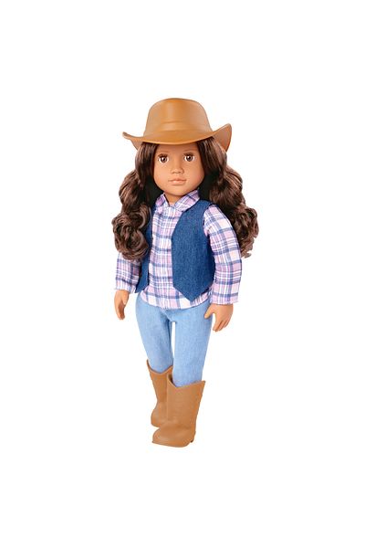 Our Generation Doll With Western Yellowstone Outfit Carolyn BD31704Z