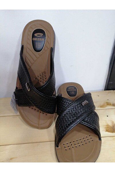 GEZER YENİ SEZON ÇAPRAZ BAĞLI RAHAT TABAN YAZLIK ERKEK TERLİK