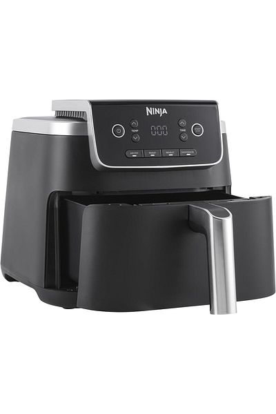 NINJA Air Fryer PRO 4.7L, Single Drawer, 4-in-1, Air Fry, Roast, Reheat, Dehydrate, Cooks 1-2Portion
