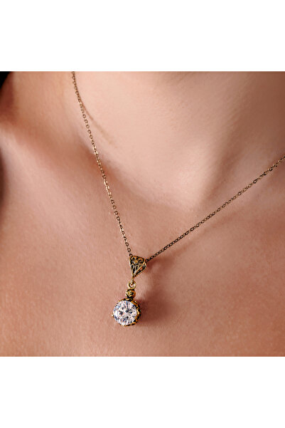 Atelier LEO Handmade Jewellery MİSTİK IŞILTI BAKIR EL YAPIMI ZİRKON TAŞLI KAR...