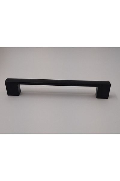 KALE Capac sertar dulap bucătărie Mâner mobilă 128 mm Mâner metalic de lux (culoare neagră)