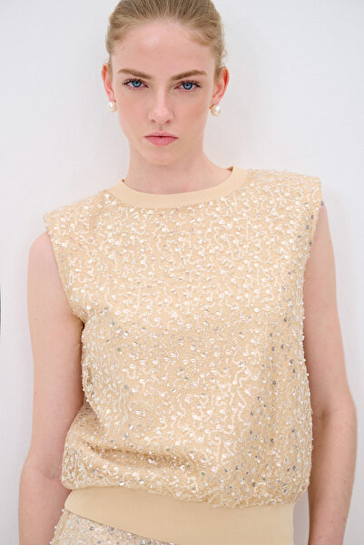 adL Pul Detaylı Kazak Triko