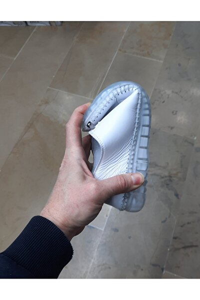 VEFAZEN Жіночі ортопедичні м'які складні прозорі силіконові підошви щоденні повсякденні туфлі