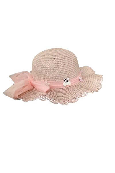 Aware Time قبعة فيدورا للفتيات من عمر 2 إلى 6 سنوات من كيتي مع إكسسوارات من القش