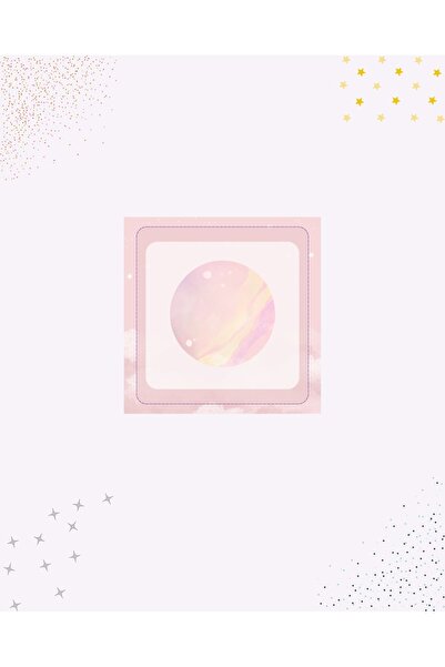 Ez&Tu Stıcker 8x8 Renkli Desenli 4 lü set Memopad Bloknot Planlayıcı Uzay Galaksi Temalı Küp Not