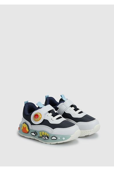 Kiddo Boy's Navy Blue Sneaker