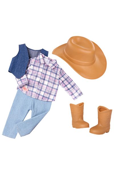 Our Generation Doll With Western Yellowstone Outfit Carolyn BD31704Z
