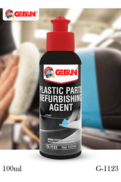 GETSUN ملمع الأجزاء البلاستيكية للجزء الخارجي للسيارة، يعيد اللمعان الباهت لل...