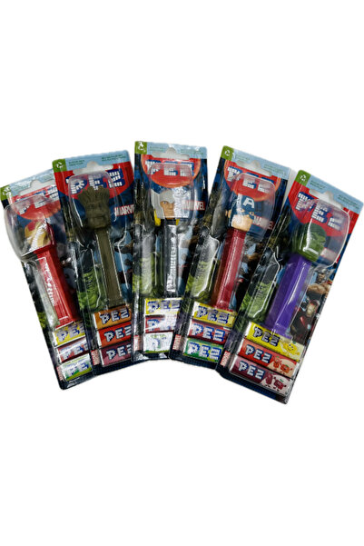 Pez Marvel Pez Lisanslı Dispenser Oyuncaklı Şekerleme İthal oyuncak şeker Paket