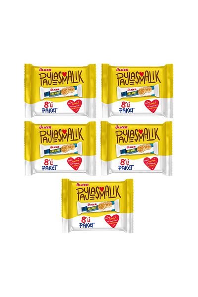 Ülker Cream Sandwich Biscuits 488 g X 5 Pieces