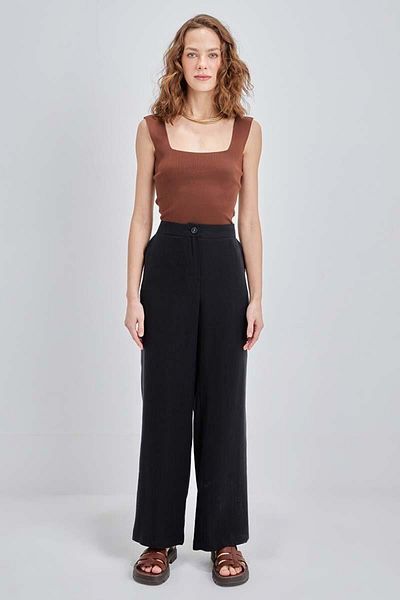 ALLDAY Pocketed Pipe Leg Trousers 24Ds77098Al0