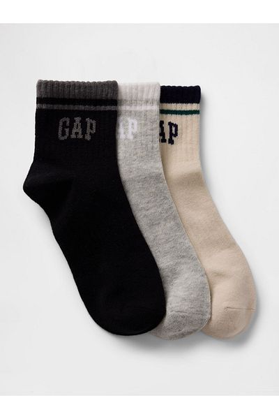 GAP Unisex Kids Gap Logo Σετ 3 κάλτσες