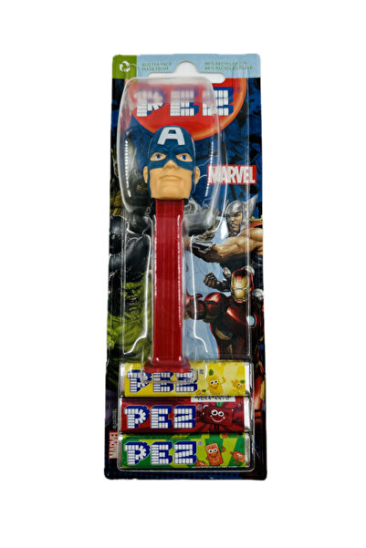 Pez Marvel Pez Lisanslı Dispenser Oyuncaklı Şekerleme İthal oyuncak şeker Paket