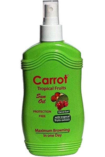 Carrot Sun زيت تسمير الفواكه الاستوائية