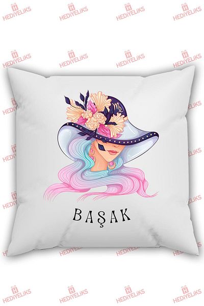 HEDİYELİKS Horoscope Themed Virgo Gift Pillow