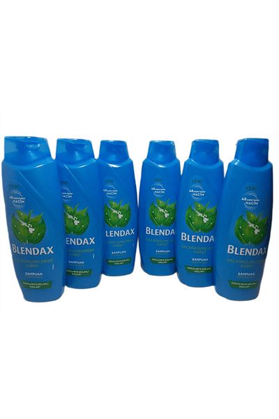 Blendax 470 ML Işgahan Extract Shampoo - 6 Pieces with Hair Loss
