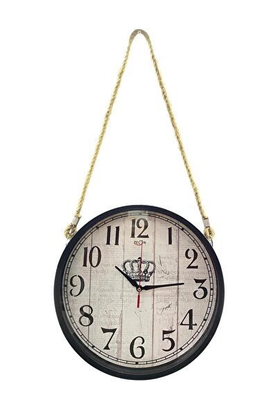 AFİTAP AVM hasır ipli duvar saati