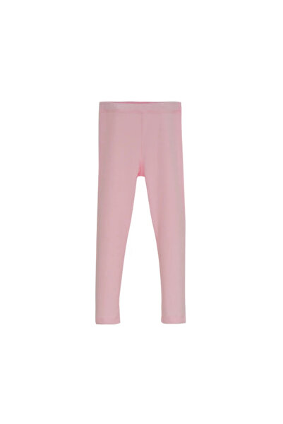 LOVETTI Uçuk Pembe Basic Kız Çocuk Yazlık Tayt