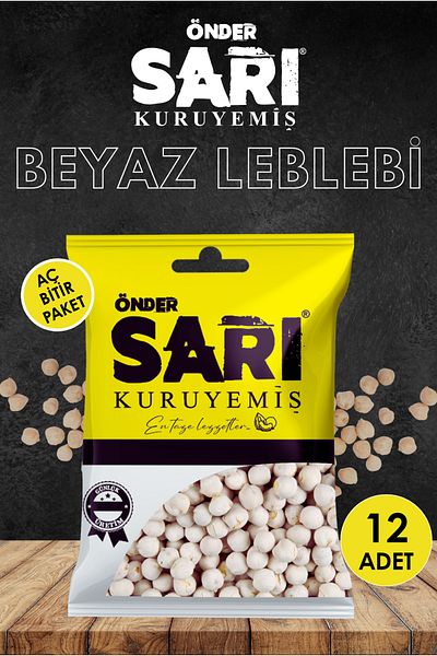 Önder Sarı Kuruyemiş White Bean Nuts 50 Gr