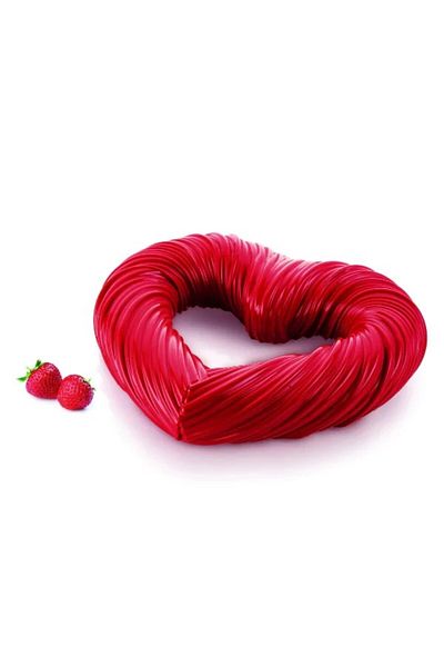 silikomart Mold silicon 3D inimă, Heartbeat, 250x220x52h mm