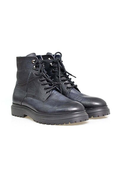 Butik LACİVERT RENK HAKİKİ DERİ ERKEK BOT