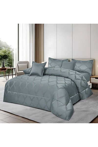 MİNG Lİ Summer double bedspread set, 6 pieces, king size, 230 x 250 cm