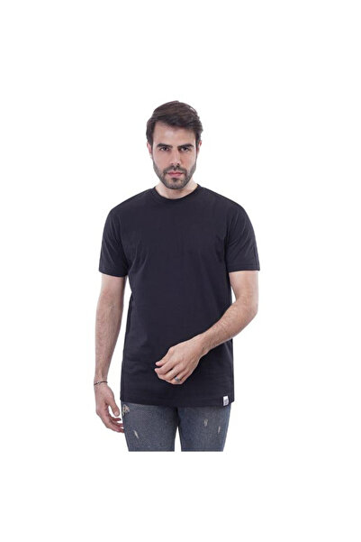 COUP تيشيرت باراكولا رجالي أساسي بقصة ضيقة 1000648 - أسود