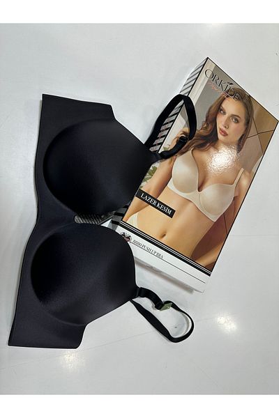 Orkide 8880 Laser Cut Hidden Underwire Seamless Half Support Single Bra