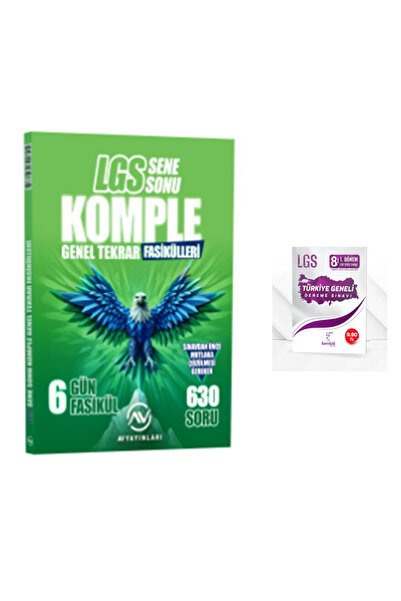 AV YAYINLARI Av Yayınları 8. Sınıf LGS Komple Genel Tekrar Fasikülleri