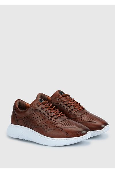 Provoq Ανδρικό Sneaker - Ταν Δερμάτινο
