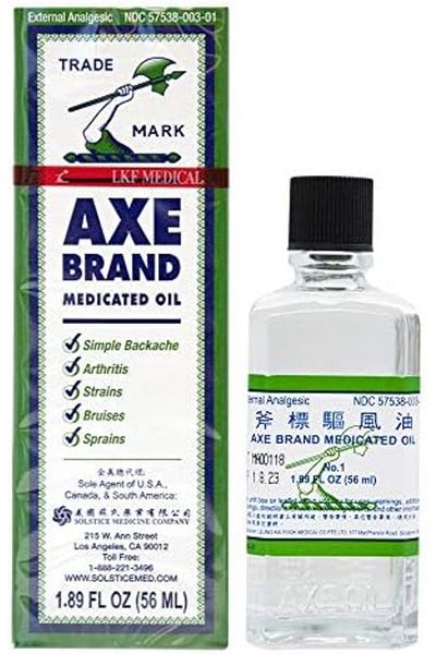Axe (6) - Brand Medicated Oil (1.89 Fl. Oz. - 56 Ml.) - 6 bottles