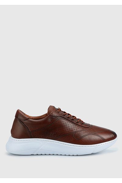 Provoq Ανδρικό Sneaker - Ταν Δερμάτινο
