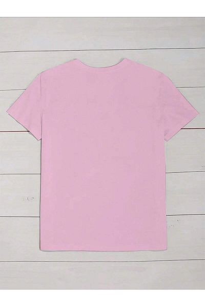 PENTHİLUS Women's Casual Short Sleeve Round Neck Floral Printed T-Shirt