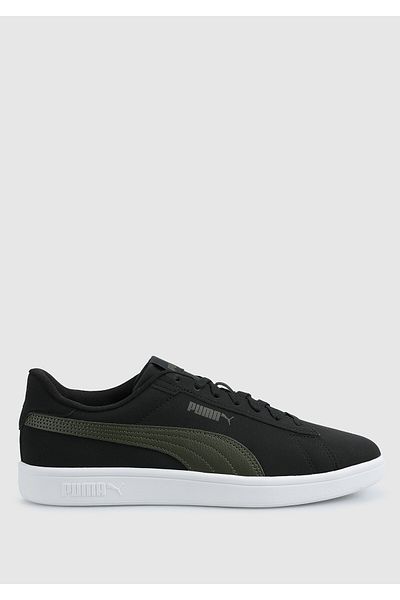 Puma Smash 3.0 Buck Men's Black Sneakers 39233607
