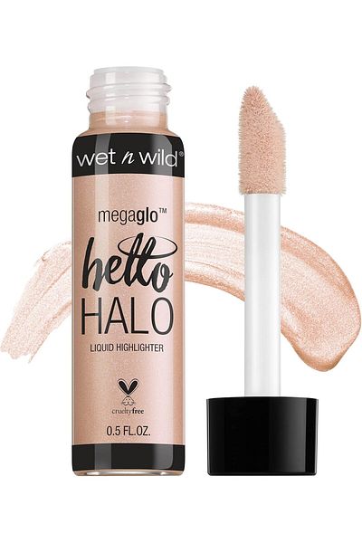 WET N WİLD Wet n Wild Megaglo Liquid Highlighter Makeup, Guilded Glow, 0.5 Ounce, 306B
