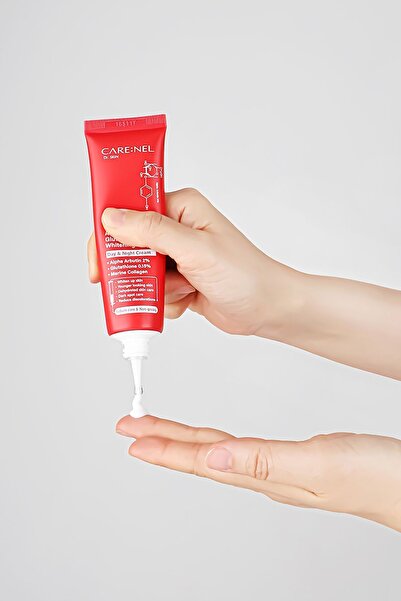 Care:Nel كريم تبييض البشرة ديرما ألفا أربوتين جلوتاثيون من دكتور سكين - نهارًا وليلاً - 45 مل