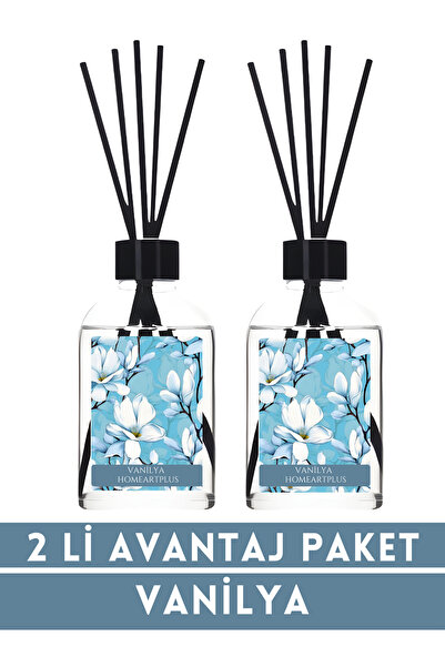 homeartplus 2li avantaj paket vanilya oda kokusu bambu esansiyel uçucu yağ 50 ml
